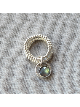 BAGUE LABRADORITE