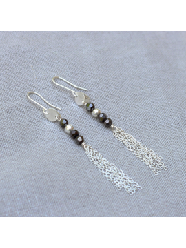 BOUCLES D'OREILLES CRYSTAL N